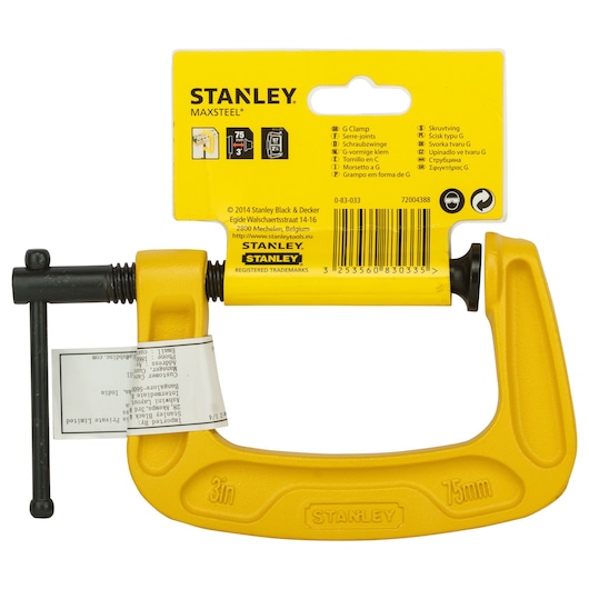 STANLEY İŞKENCE C TİPİ 100 MM
