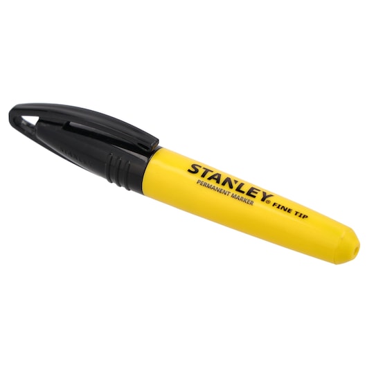 STANLEY® Mini Fine Tip Black Marker Pen 