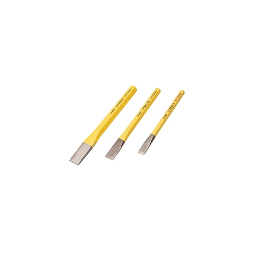 Stanley Kit 3Pc Cold Chisel Side View