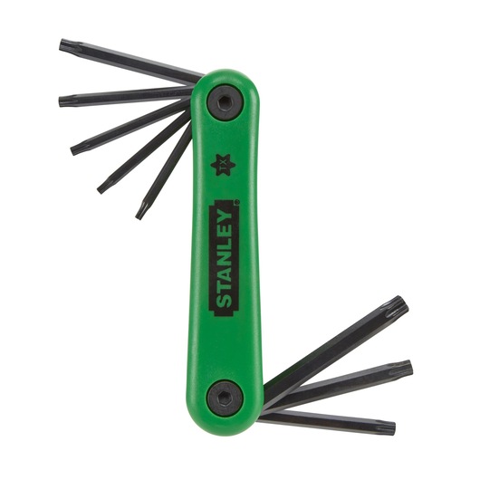 STANLEY® Katlanır Torx Anahtarları T9 - T40 Set (8 adet)
