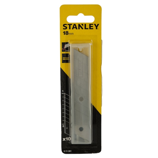 STANLEY SUSTALI MAKET BIÇAĞI YEDEĞİ 110 X 18 MM - 10X1 Paket