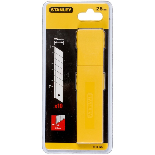 STANLEY MAKET BIÇAĞI YEDEĞİ 110 X 25 MM - 10X1 PAKET