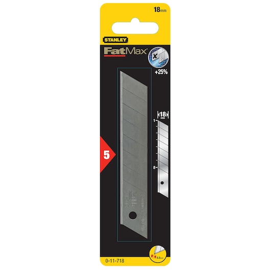 STANLEY FATMAX MAKET BIÇAĞI YEDEĞİ 110X18 MM - 5X1 PAKET