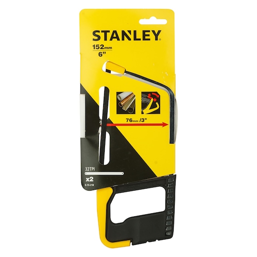STANLEY DEMİR TESTERE JUNİOR ve YEDEĞİ 150 MM