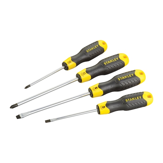 STANLEY CUSHIONGRIP TORNAVİDA TAKIMI 4 PARÇA -