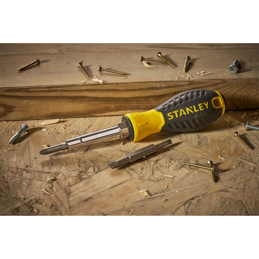 STANLEY® 6 Way Screwdriver