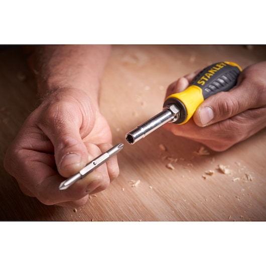 STANLEY® 6 Way Screwdriver Feature Image