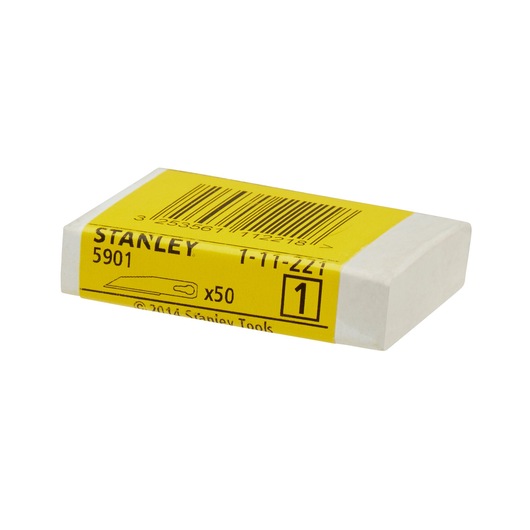 STANLEY MAKET BIÇAĞI YEDEĞİ 60 MM 5901 - 50X1 PAKET