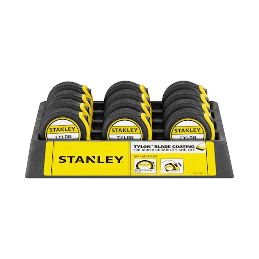STANLEY METRE TYLON 3M X 13MM BULK