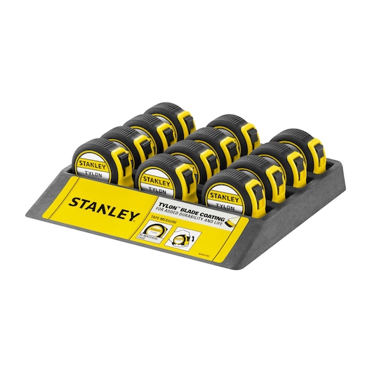 STANLEY® Tylon™ 3M (13mm wide) Tape Measure (12 Pack)