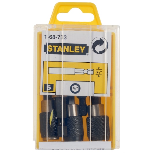 STANLEY BİTS TUTUCU ADAPTÖR 5'Lİ PAKET
