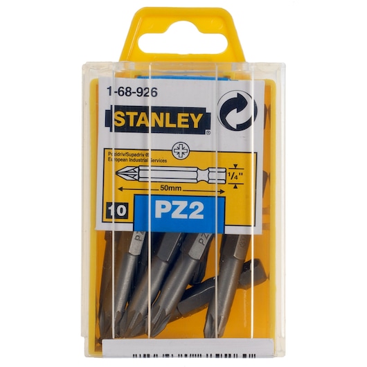 STANLEY YILDIZ UÇ PZ 2 X 50 MM - 10X1 PAKET