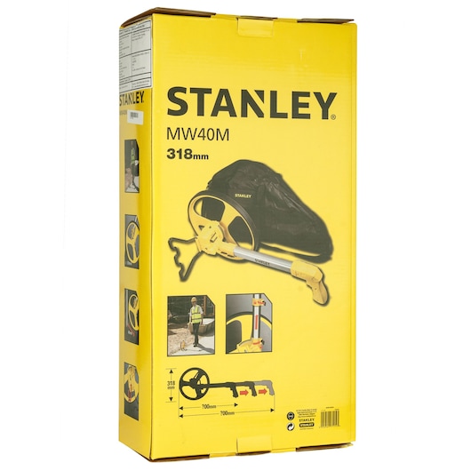 STANLEY TEKERLEKLİ MESAFE ÖLÇER SAYAÇLI MW 40 M