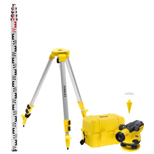 STANLEY LAZER OPTİK NİVO AL 32 GVP KİT