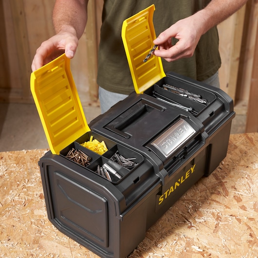 STANLEY 19 in. One-Touch Tool Box  with Drawer