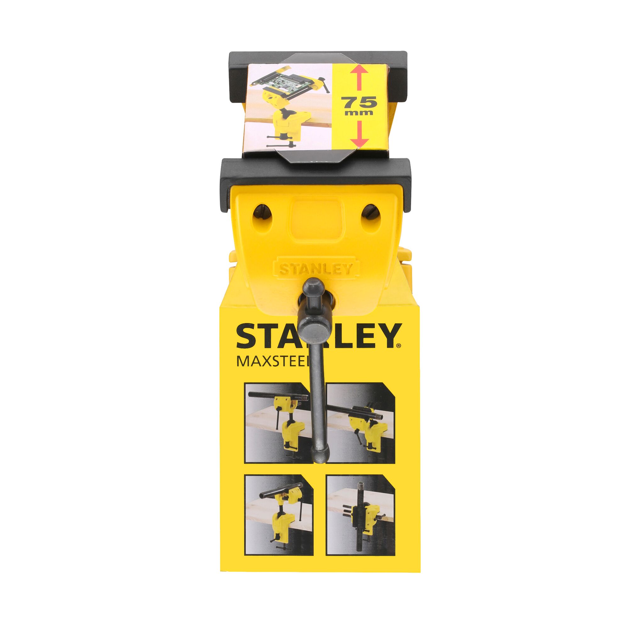 STANLEY İŞKENCE MAXSTEEL 75 MM ÇOK AÇILI | STANLEY