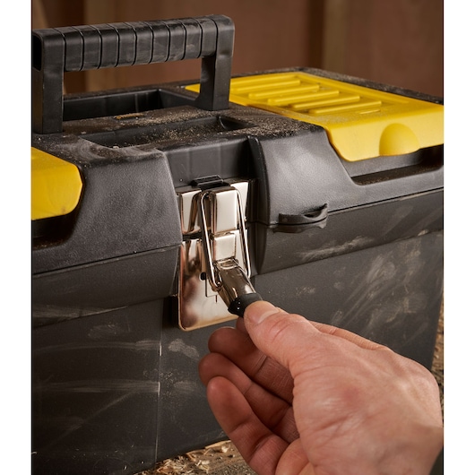 STANLEY 16 in. Tool Box with Metal Latch