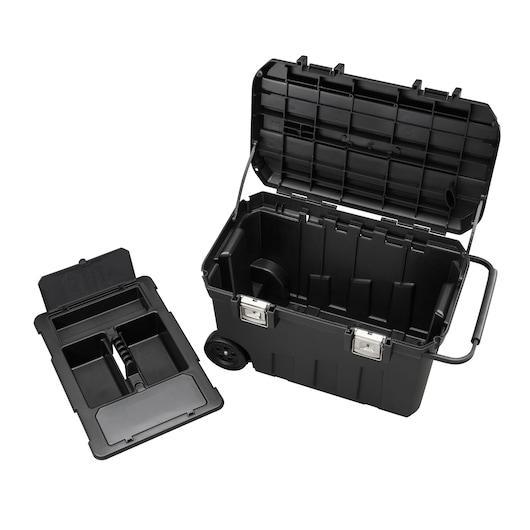 STANLEY® 107 Litre Mobile Job Chest with Metal Latches