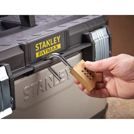 STANLEY FATMAX 23 in. Metal Plastic Tool Box