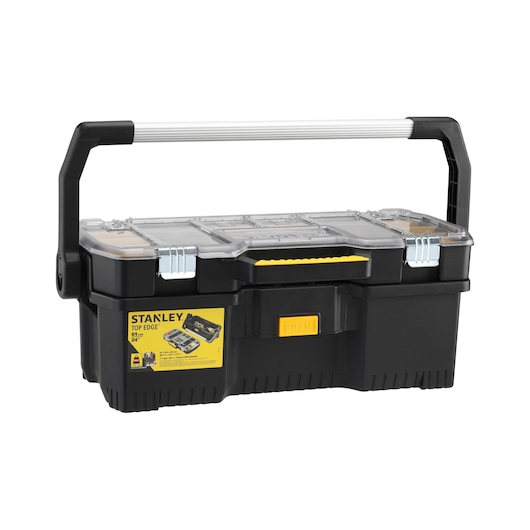 STANLEY 24" ÇİFT KATMANLI TAKIM ÇANTASI - ORGANİZERLI (ŞEFFAF K)