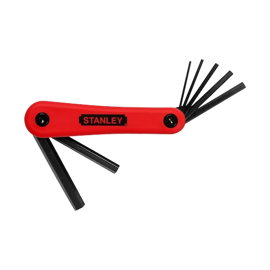 STANLEY® Katlanır Alyan Anahtarları 1,5 - 6 mm Set (7 adet)