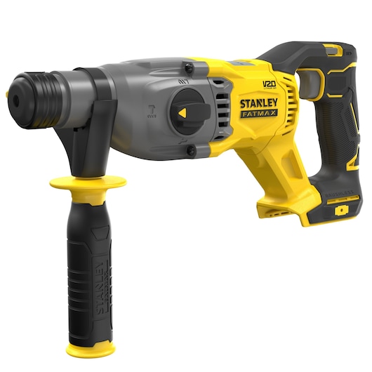 18V V20 Fırçasız L Şekilli SDS Plus Kırıcı Delici - Gövde (Aküsüz)