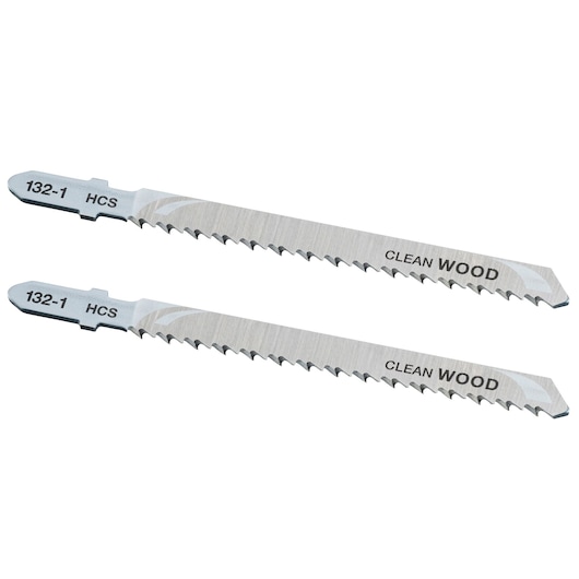 STANLEY 100mm 4.0mm Diş HCS Ahşap Kesim T Giriş Dekupaj Testere (2 adet)