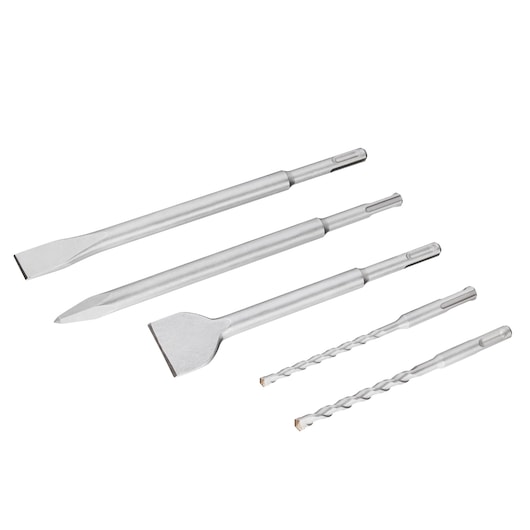STANLEY 5 Parça (6,8mm Delici, 1 Murç, 1 Keski ) SDS-PLUS Uç Seti