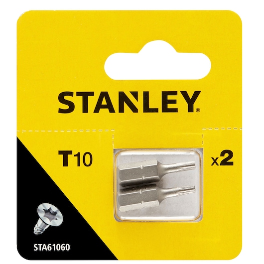 STANLEY T10 x 25mm Vidalama Ucu (2 adet)