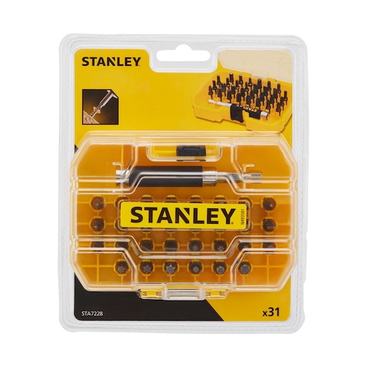 Stanley 31 Parça Vidalama Uç Seti