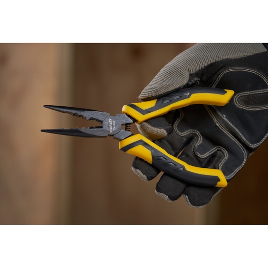 STANLEY® 200mm DYNAGRIP® Longnose Pliers