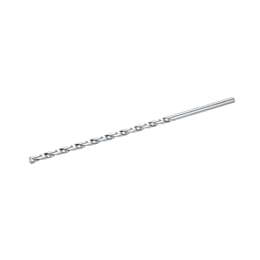 STANLEY STA53000 masonry drill bit, silver, side angle photography on white background.