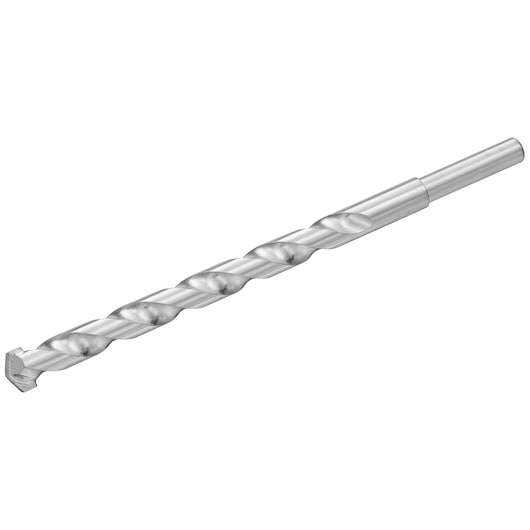 STANLEY STA53030 masonry drill bit, silver, photographed on white background, showing spiral fluted design.