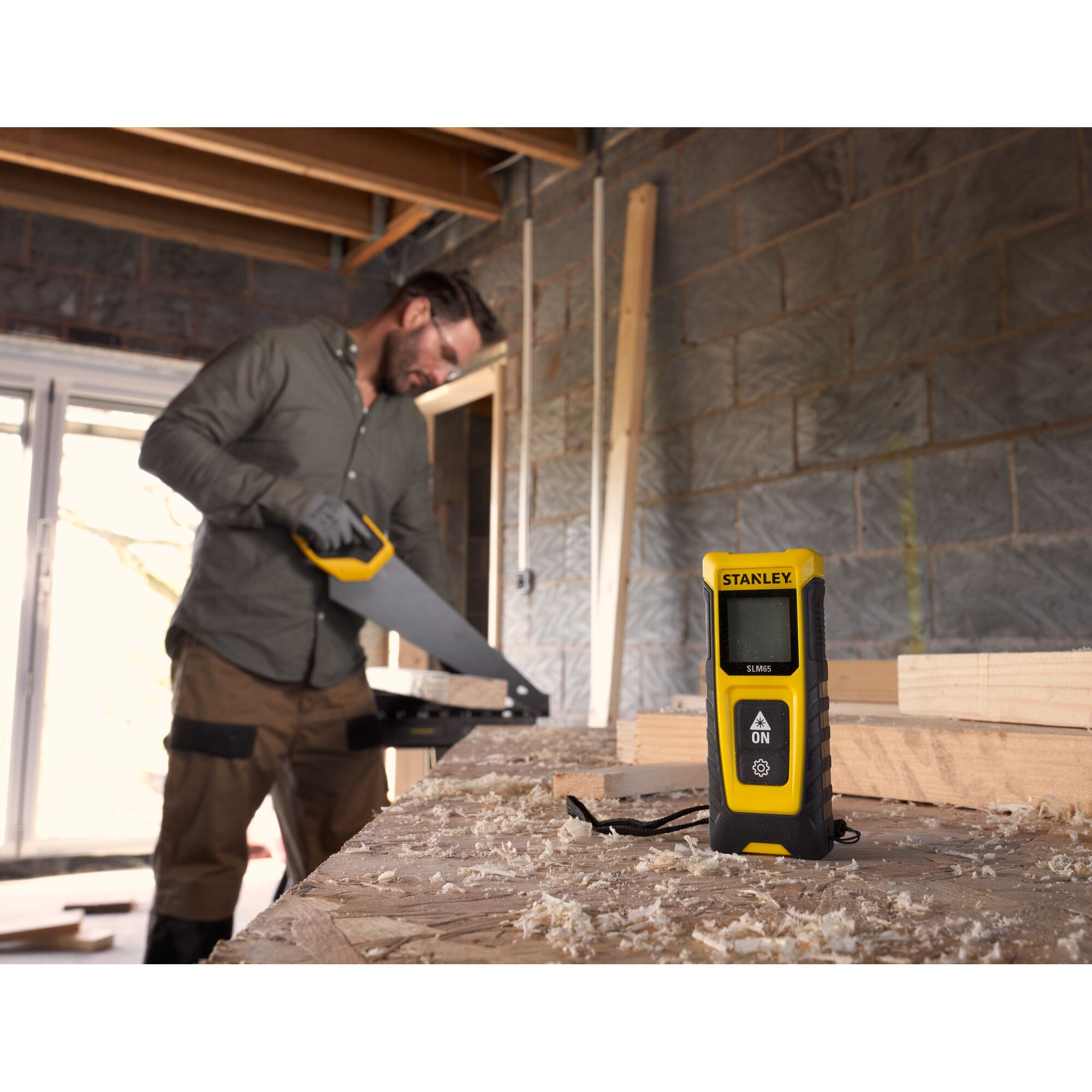 S 3㎜ドット・ロブスター（L） STANLEY® SLM65 20m Lazer Mesafe Ölçer | STANLEY